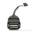 USB-2.0 para DUPONT 5PIN CABELO DE CABELO CABO TABEL